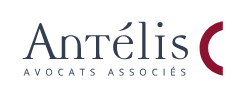 Logo du cabinet d'avocats associés Antélis avec un design minimaliste.
