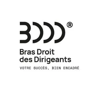 Logo de Bras Droit des Dirigeants avec le slogan « Votre succès, bien encadré ».