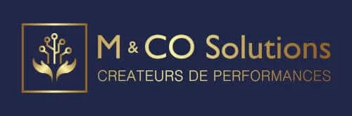 Logo M&CO Solutions, créateurs de performances.